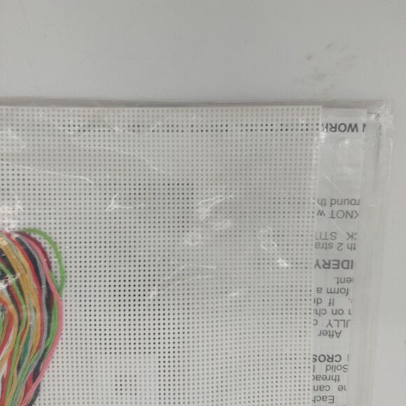 Design Works Plastic Canvas 6 Ornament Kit Opened Package 14 Ct Snowman Holiday - Picture 8 of 11